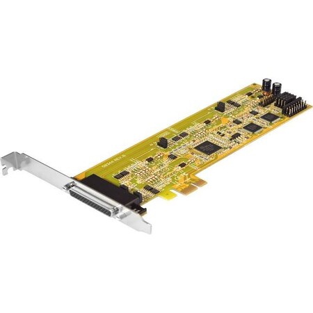Antaira 4-port RS-422/485 PCI Express Card, Oxford Single Chip Solution, Low & Standard Profile Brackets Inc MSC-204B1
